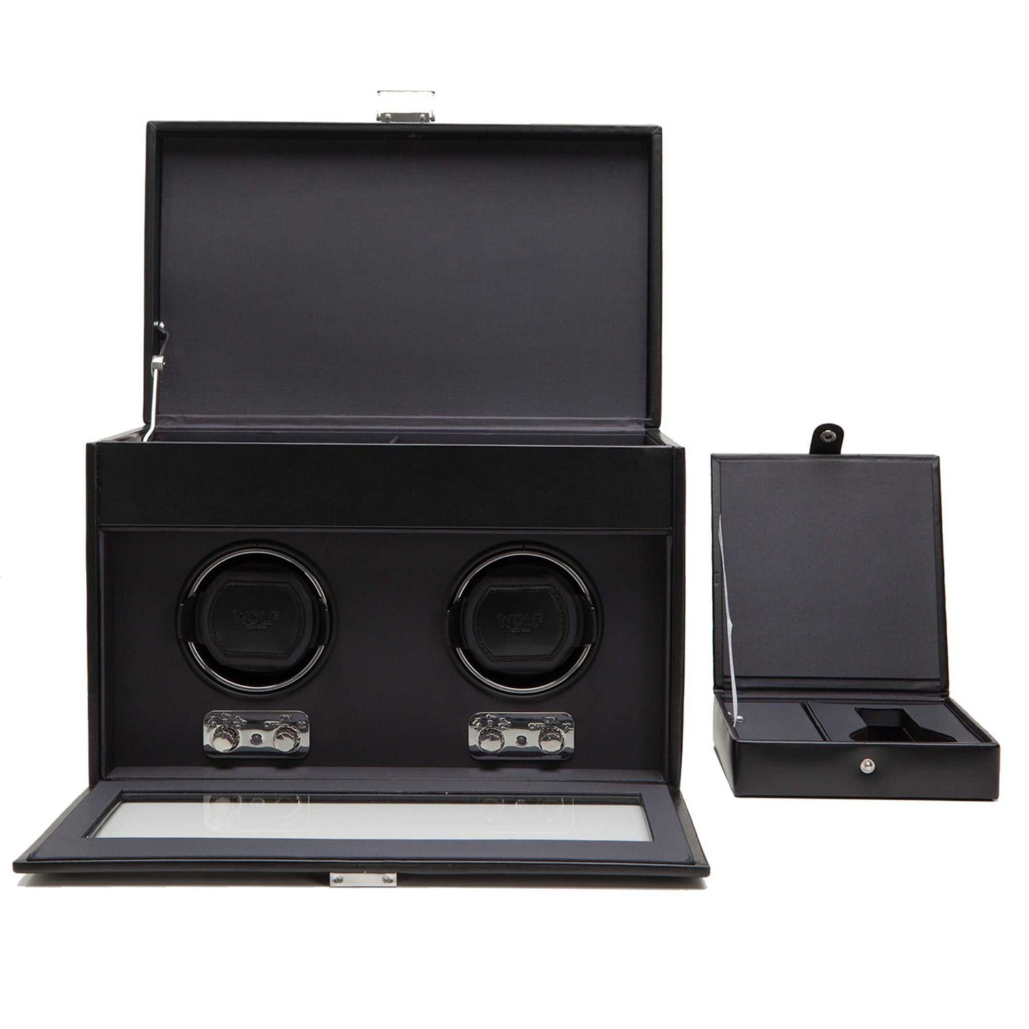StrapistaWolf Heritage Double Watch Winder with Storage 270402Strapista UK