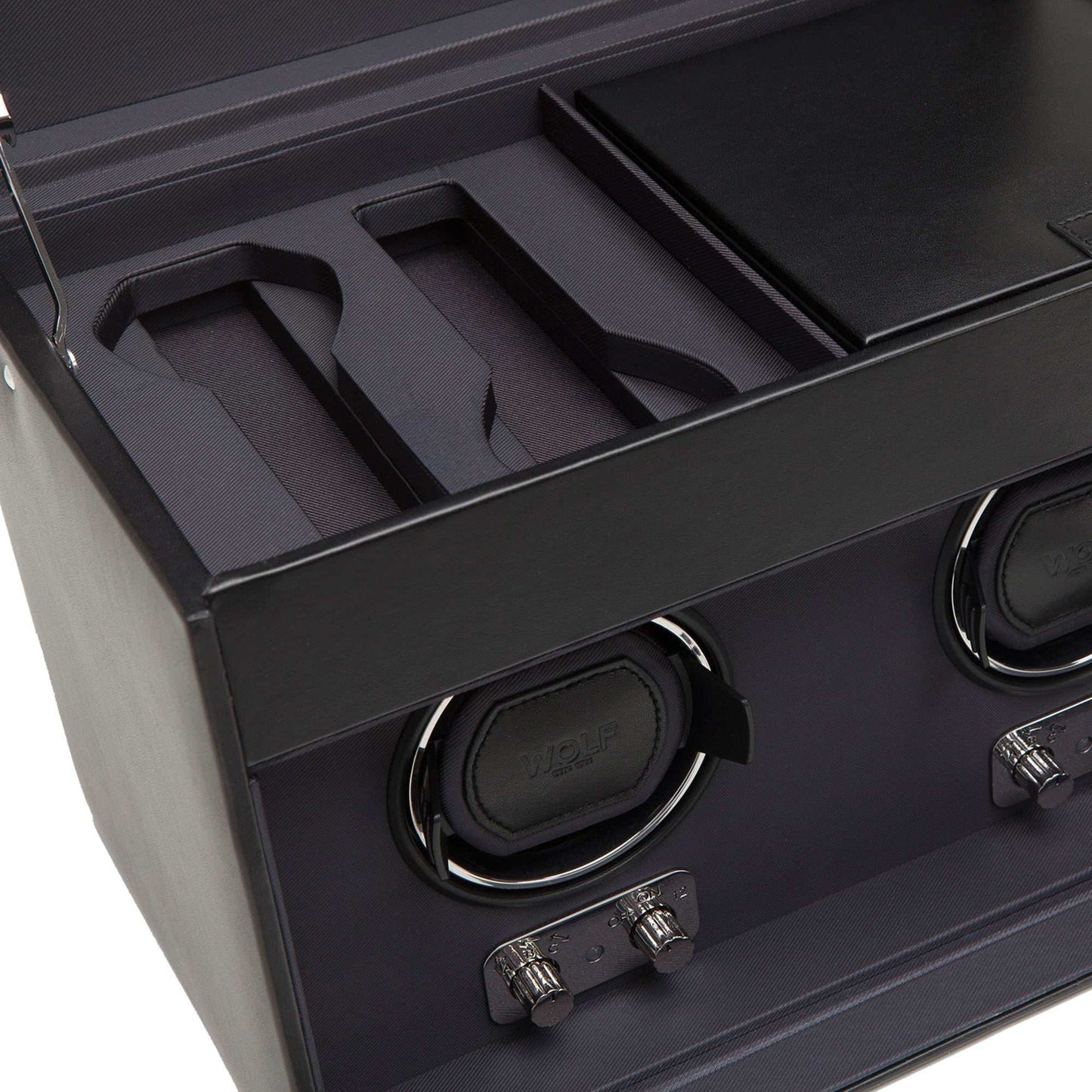 StrapistaWolf Heritage Double Watch Winder with Storage 270402Strapista UK