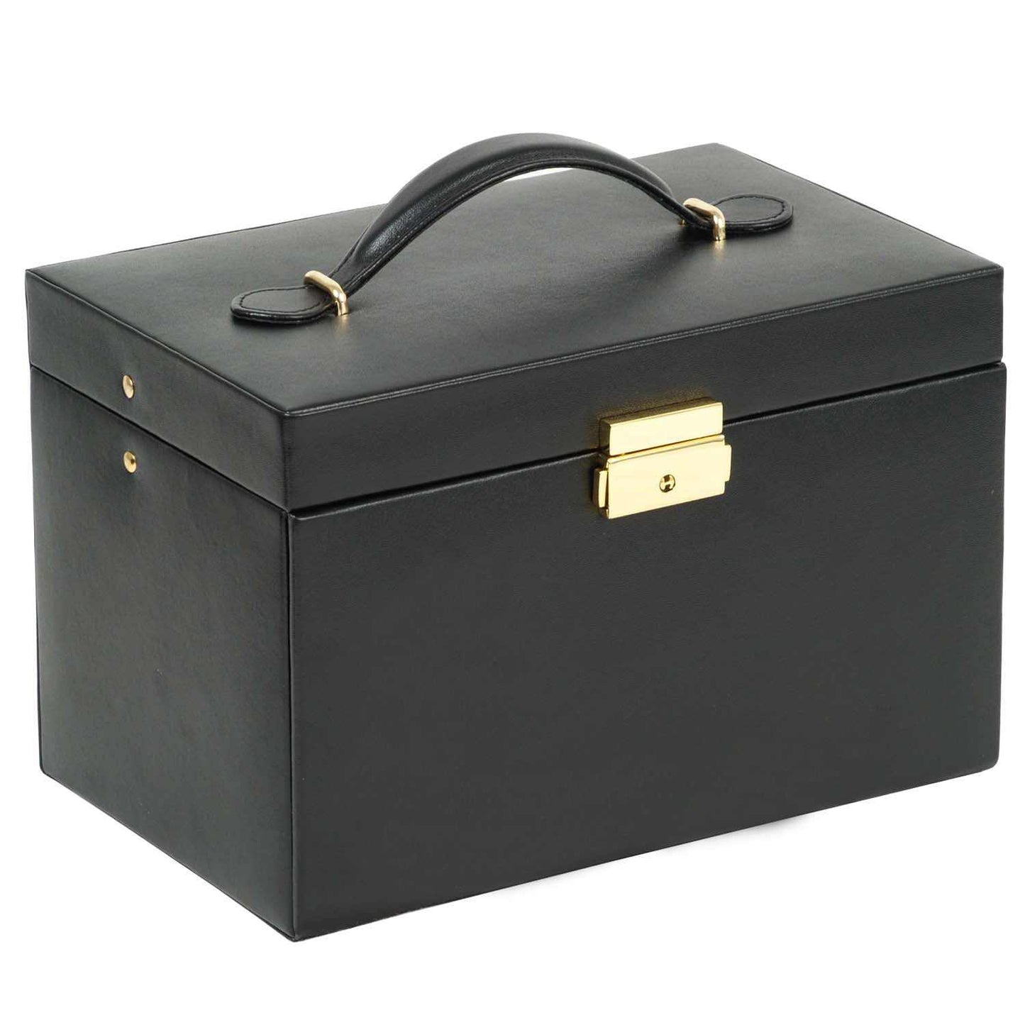 Strapista UKJewellery BoxWolf Heritage Small Jewellery Box Black 280002Strapista UK