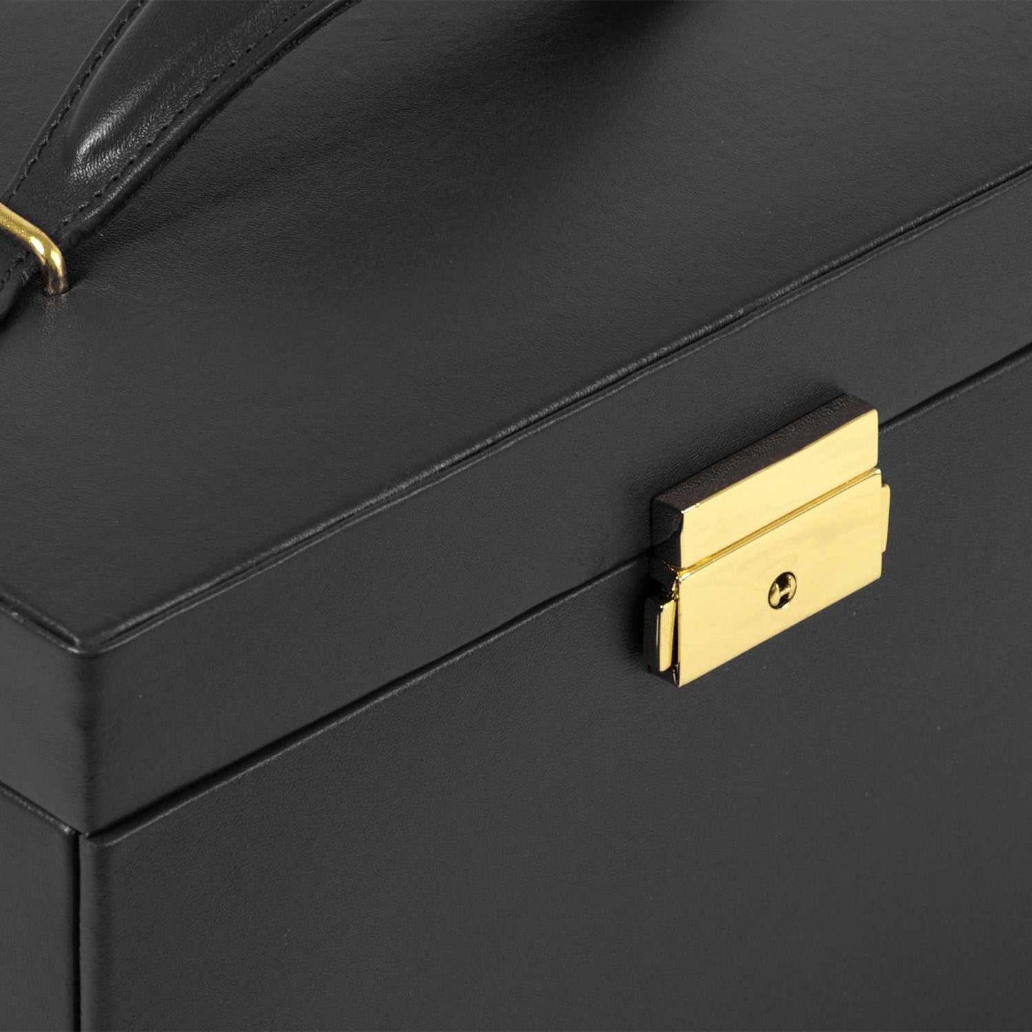 Strapista UKJewellery BoxWolf Heritage Small Jewellery Box Black 280002Strapista UK