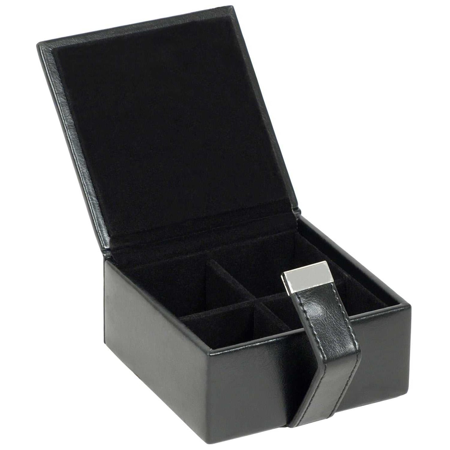 StrapistaWolf Heritage 4 Piece Cufflink Box 290602Strapista UK