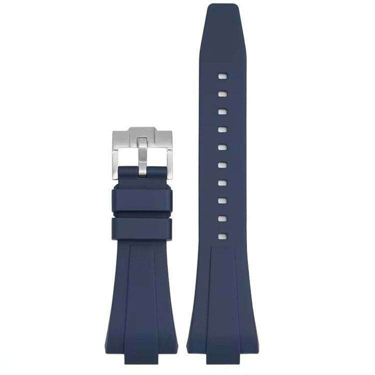 FKM rubber watch straps compatible with Tissot PRX35, durable and stylish.