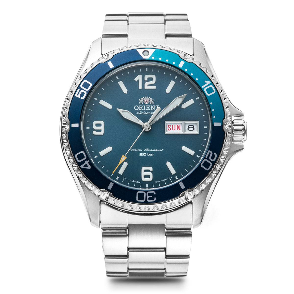 Orient Mako 2023 Mechanical WATCH (42mm) Blue Dial / Stainless Steel Established in 1950, Orient, the Japanese watch brand, introduces a collection of high-quality and accessible timepieces exuding timeless style. Distinguished as one