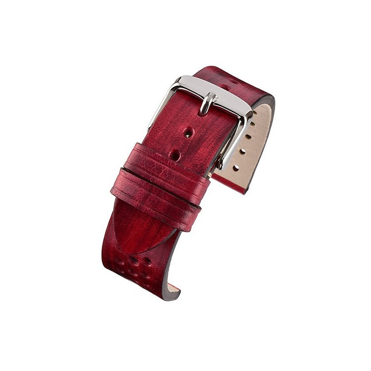 Perforated Leather Watch Straps – Hand Finished for a Unique Look