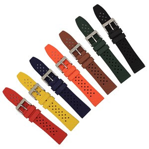 Durable Silicone Watch Straps in Various Colors and Styles