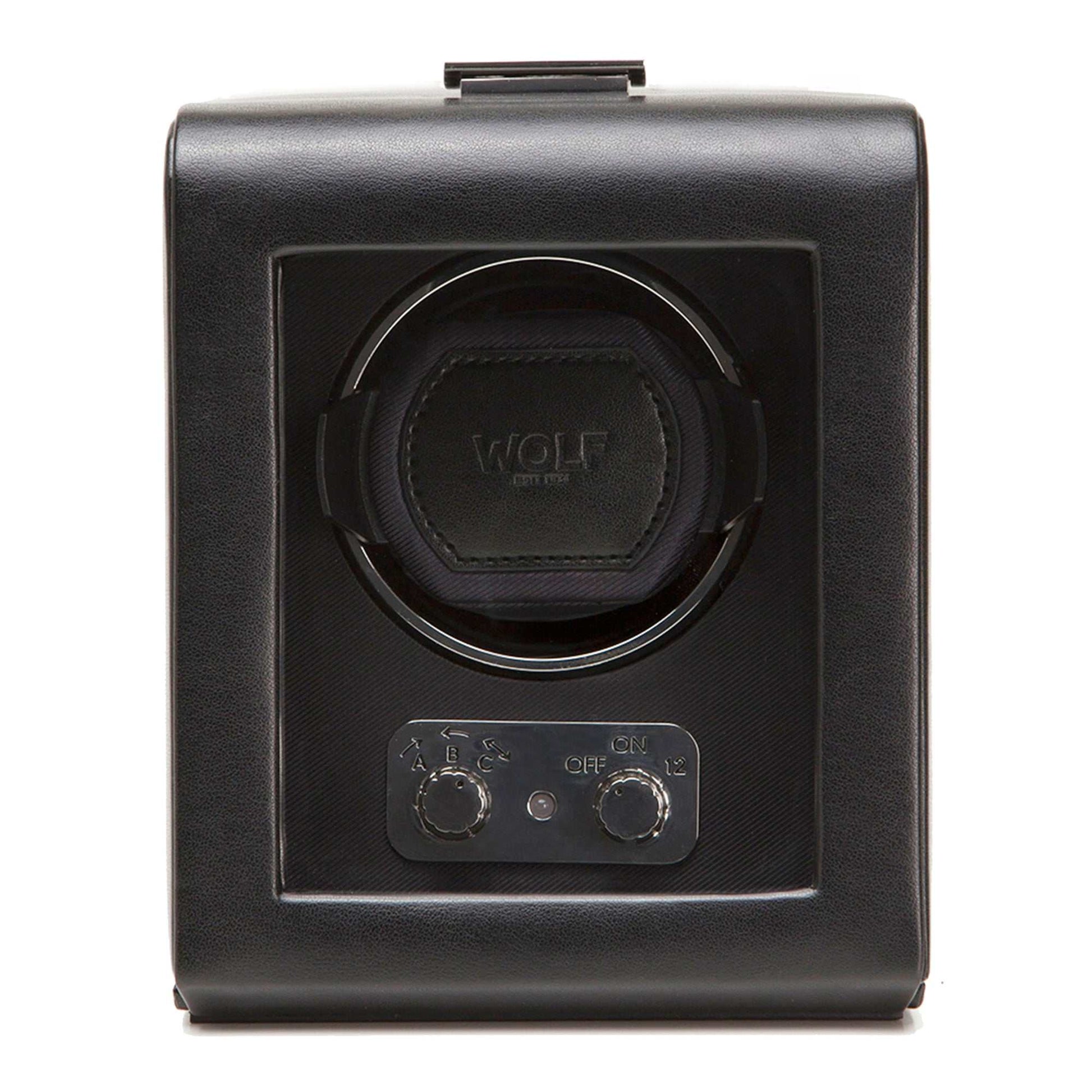 watch winderWolf Heritage Single Winder 270002Introducing the Wolf Heritage Single Winder in Black (Model 270002) – a pinnacle of functional, classically designed innovation tailored for the modern man. Elevate 