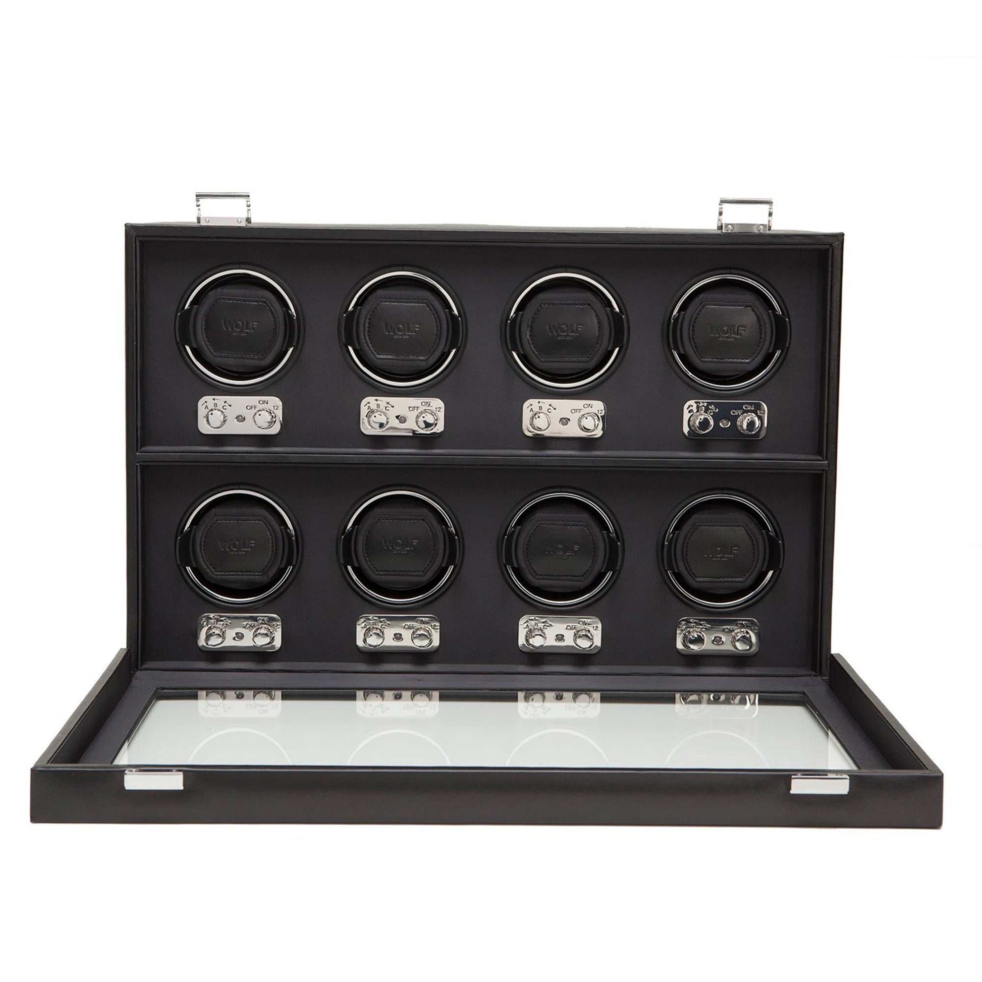 Strapistawatch winderWolf Heritage 8 Piece Watch Winder 270802Strapista UK