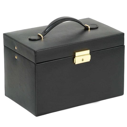 Strapista UKJewellery BoxWolf Heritage Small Jewellery Box Black 280002Strapista UK