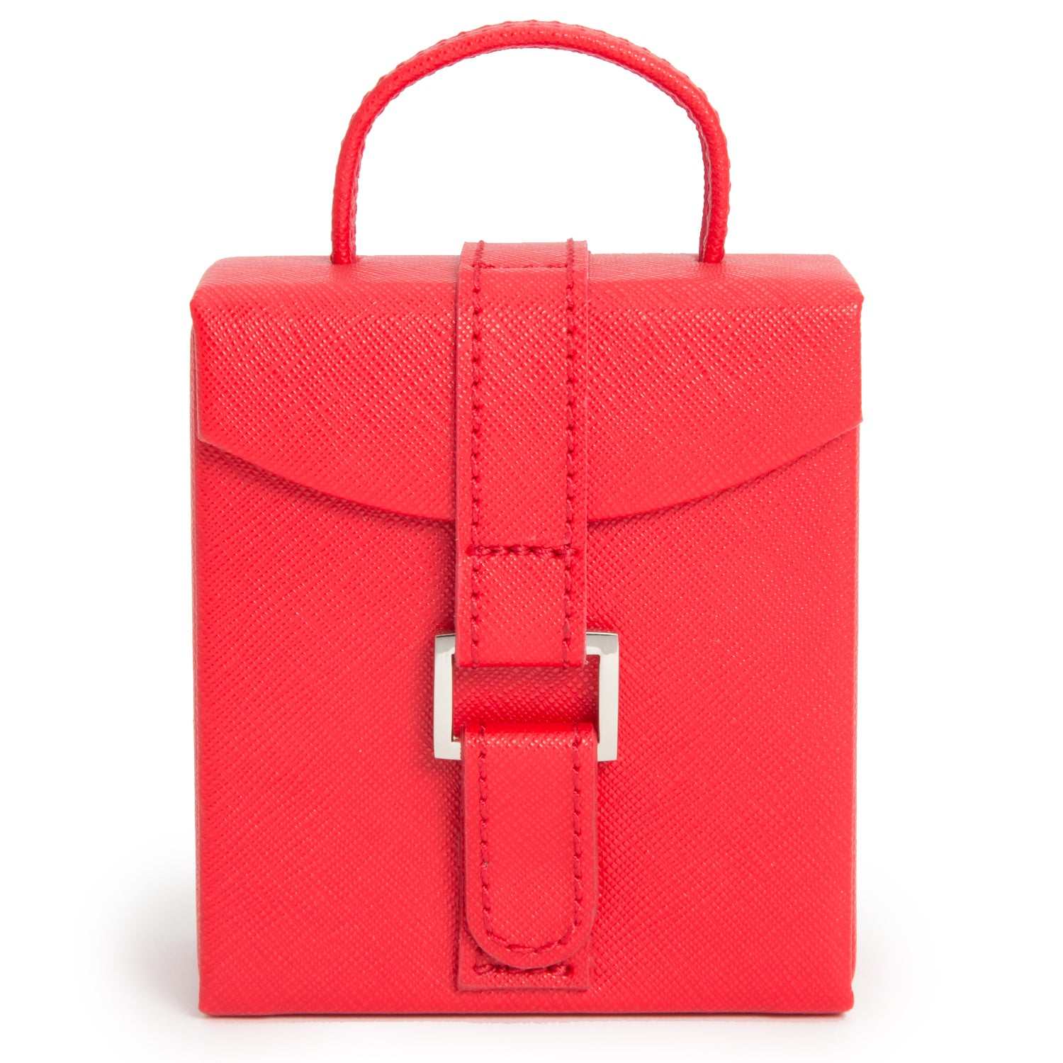 Jewellery BoxWolf Heritage Fold-Out Travel Red Saffiano Jewellery Box 281214Introducing the Wolf Heritage Fold-Out Travel Red Saffiano Jewellery Box (Model: 281214) – a harmonious blend of classic design and vibrant elegance. Elevate your je