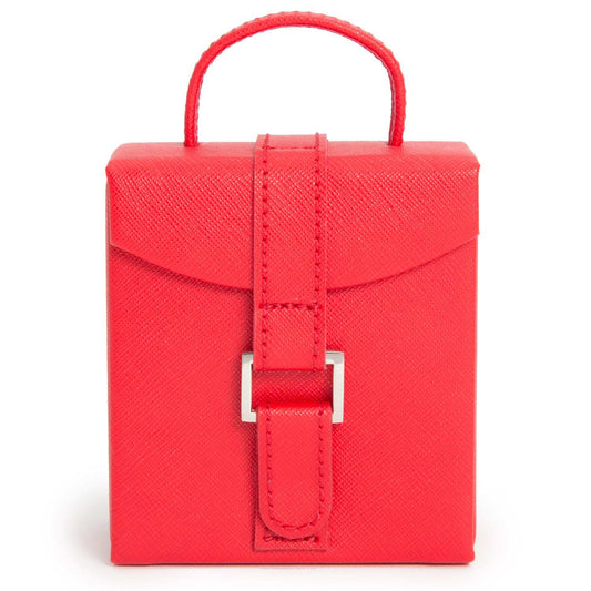 Jewellery BoxWolf Heritage Fold-Out Travel Red Saffiano Jewellery Box 281214Introducing the Wolf Heritage Fold-Out Travel Red Saffiano Jewellery Box (Model: 281214) – a harmonious blend of classic design and vibrant elegance. Elevate your je