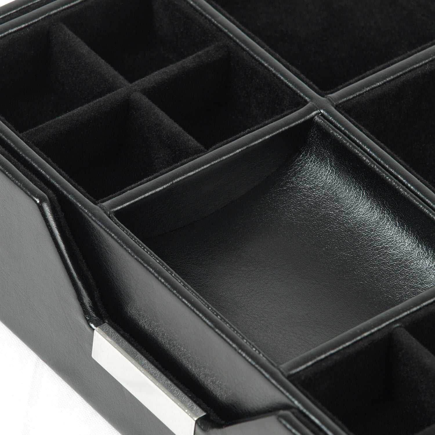 Strapista UKValet TrayWolf Heritage Set of 2 Valet Trays Black 290302Strapista UK