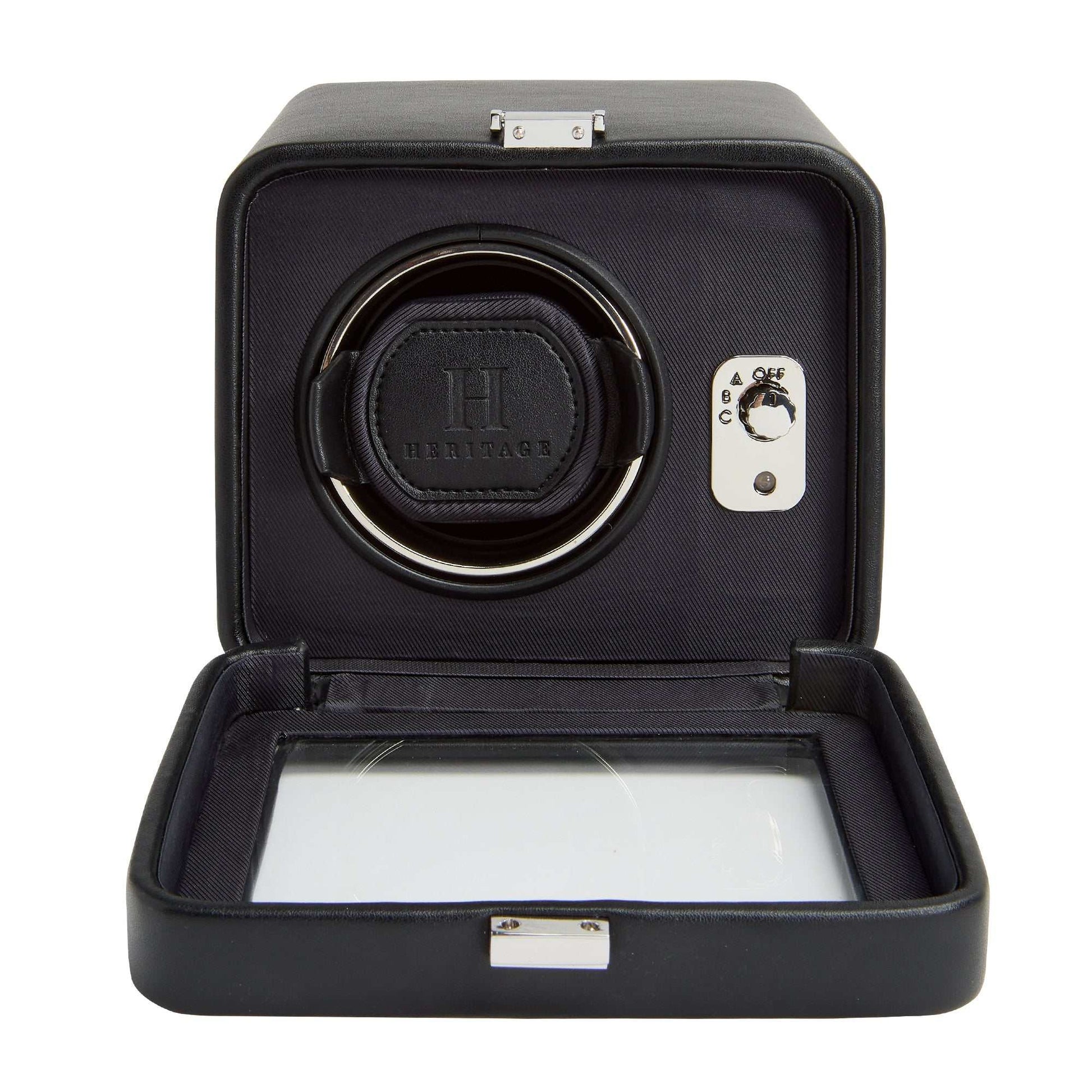 StrapistaWolf Windsor Single Watch Winder with Cover 4525029Strapista UK