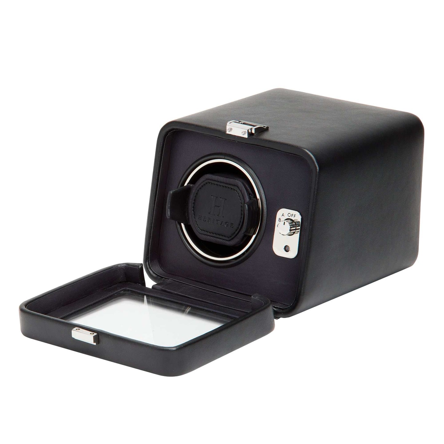 StrapistaWolf Windsor Single Watch Winder with Cover 4525029Strapista UK