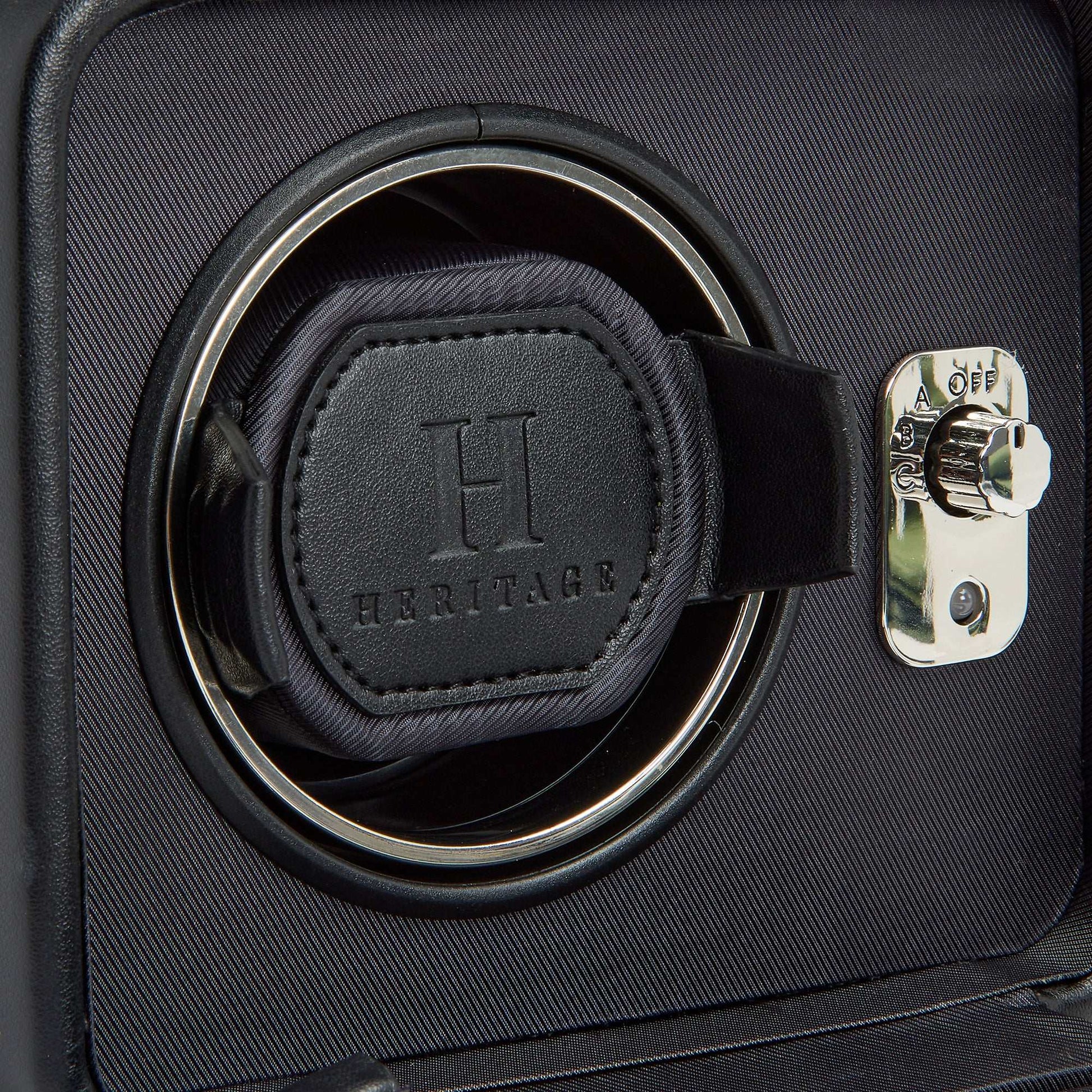 StrapistaWolf Windsor Single Watch Winder with Cover 4525029Strapista UK