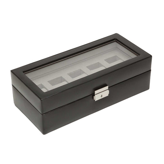 Strapista UKWolf Heritage 5-Piece Black Watch Box | 99506Strapista UK