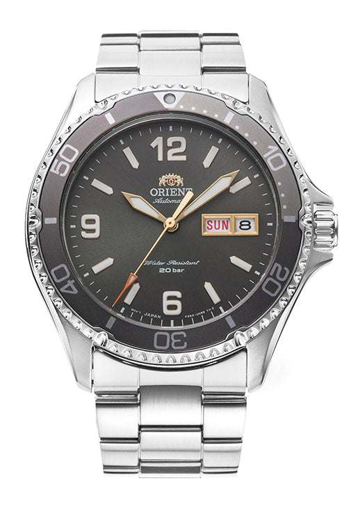 Orient Mako 2023 RA-AA0819N19B Mechanical WATCH (42mm) Grey Dial / StaEstablished in 1950, Orient, the Japanese watch brand, introduces a collection of high-quality and accessible timepieces exuding timeless style. Distinguished as one