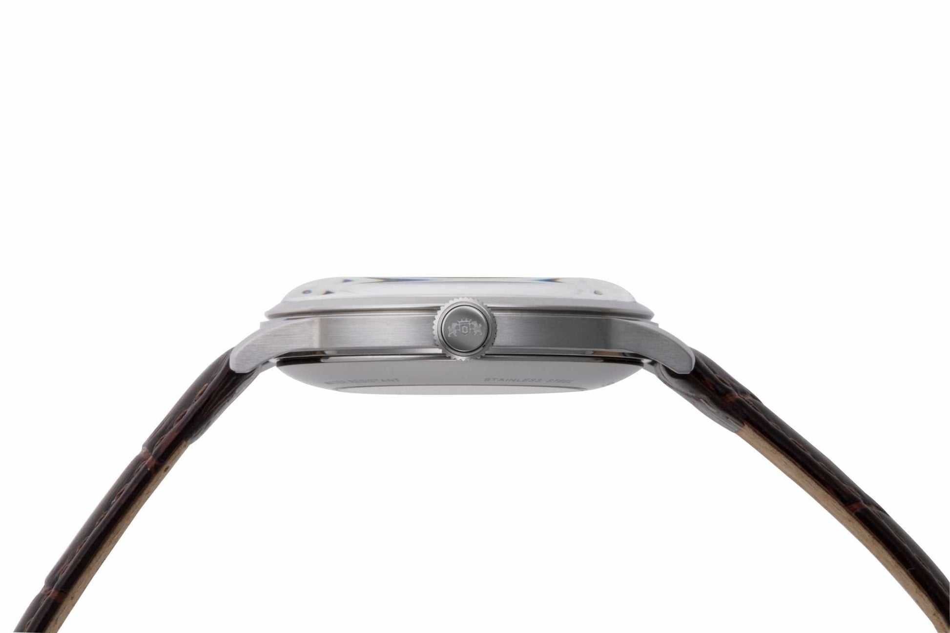 ORIENT WATCHESOrient Bambino Small Seconds Mechanical Watch (40.5mm) White Dial / BrStrapista UK
