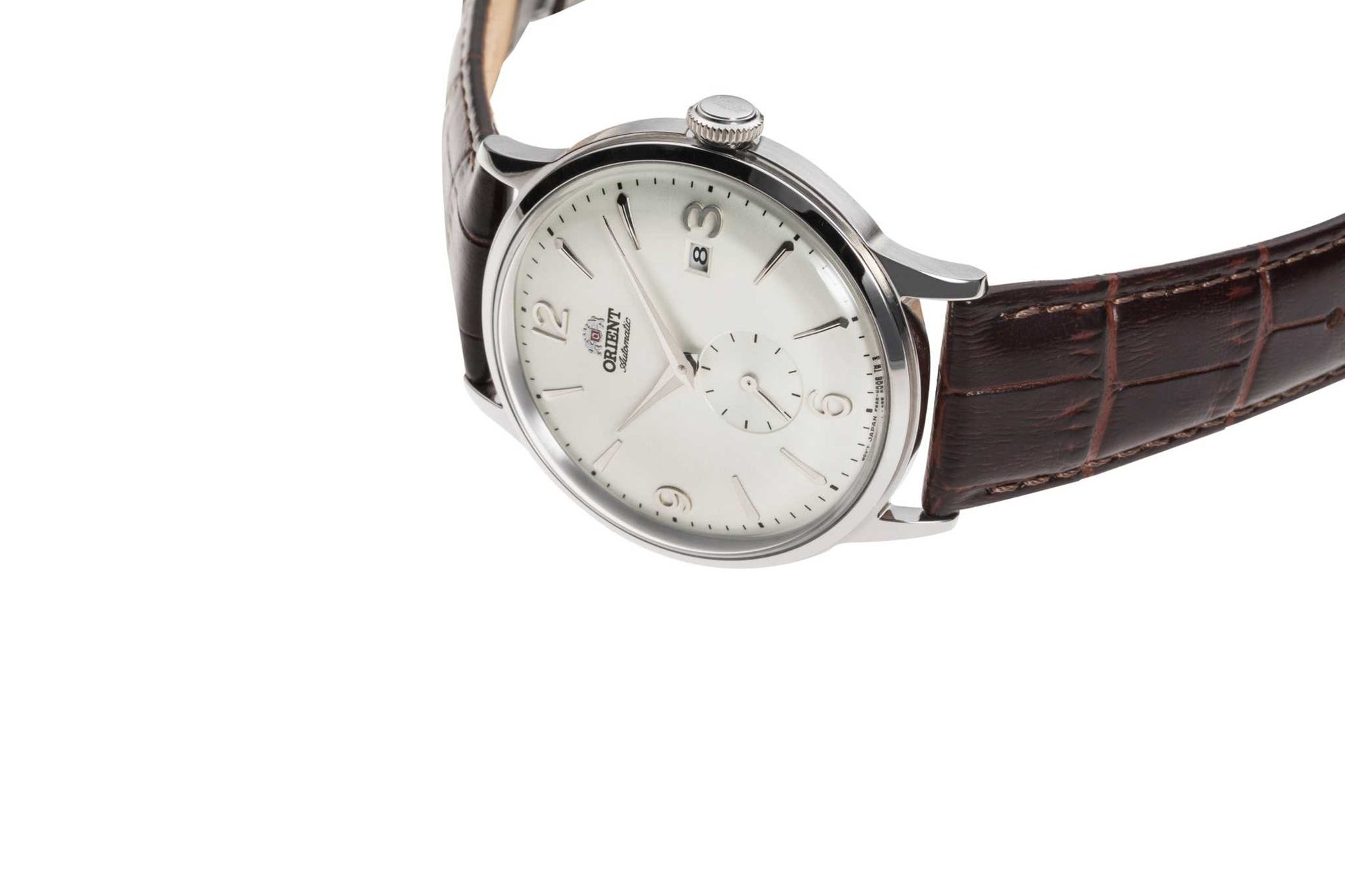 ORIENT WATCHESOrient Bambino Small Seconds Mechanical Watch (40.5mm) White Dial / BrStrapista UK