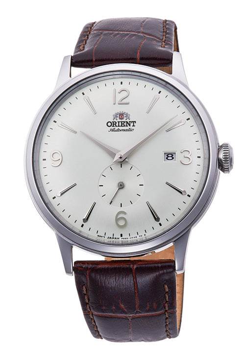 ORIENT WATCHESOrient Bambino Small Seconds Mechanical Watch (40.5mm) White Dial / BrStrapista UK