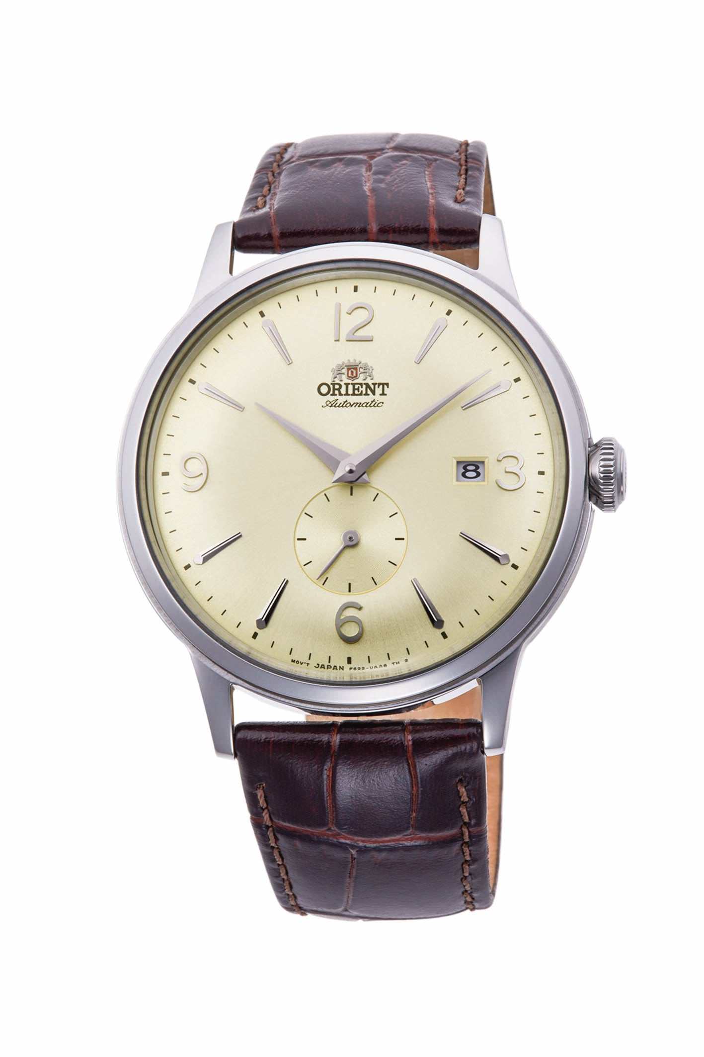 ORIENT WATCHESOrient Bambino Small Seconds Mechanical Watch (40.5mm) Champagne Dial Strapista UK