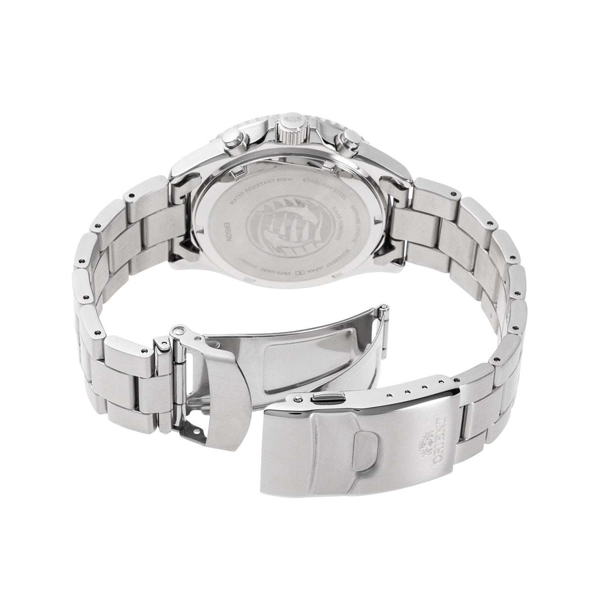 Strapista UKOrient RA-TX0202B10B Mako Chronograph Solar Mens Watch 43mm 20ATMStrapista UK